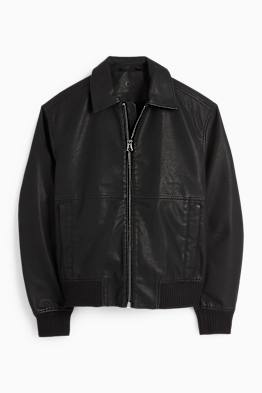Biker jacket - faux leather