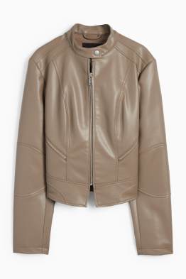 Cazadora biker - polipiel