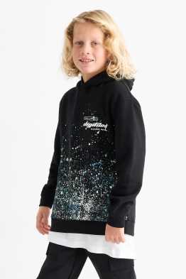Taches de couleur - sweat à capuche