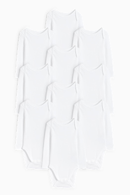 Lot de 10 - bodys bébé