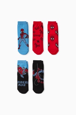 Pack de 5 - Spider-Man - calcetines con dibujo