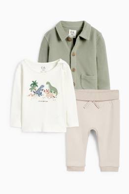 Dino - Baby-Outfit - 3 teilig