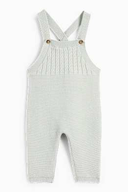Baby-Strick-Latzhose