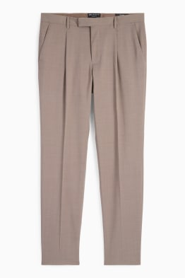 Baukasten-Schurwoll-Hose - Regular Fit