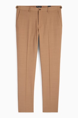 Baukasten-Hose - Regular Fit - Flex - Schurwoll-Mix