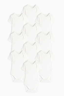Lot de 10 - bodys bébé