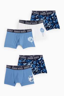 Confezione da 5 - Jurassic World - boxer
