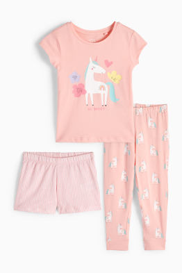 Unicorno - pigiama - 3 pezzi