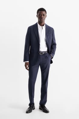 Pantalón de vestir de lana virgen - colección modular - regular fit