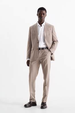 Baukasten-Schurwoll-Hose - Regular Fit