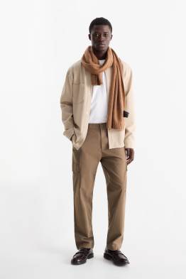 Pantalon cargo - texturé