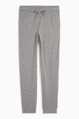 Pantalon Pyjama Imprimé Crâne Batteur – Léger, Doux, Idéal Pour Dormir Ou Se Détendre