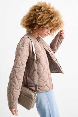 Schoudertas met afneembare draagriem - imitatieleer
