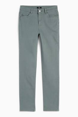 Stoffhose - High Waist - Slim Fit