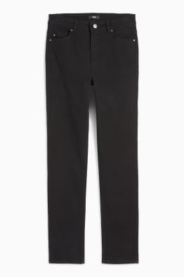 Pantalon - high waist - slim fit
