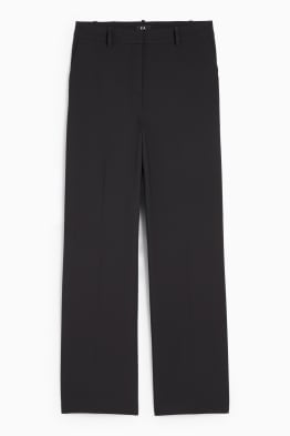 Business-broek - high waist - straight fit