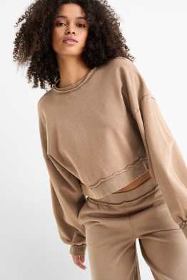 Kort sweatshirt