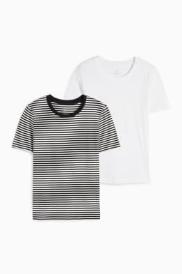 Confezione da 2 - t-shirt basic