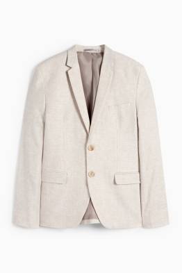 Veste de costume - lin mélangé