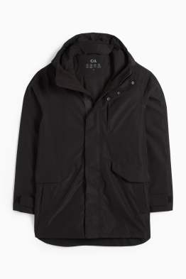 Chubasquero con capucha - impermeable