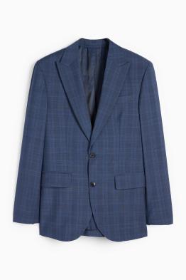 Giacca coordinabile in lana - regular fit - a quadri