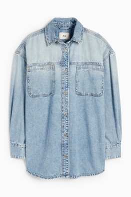Jeansbluse