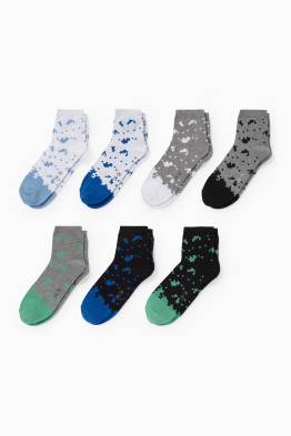 Pack de 7 - calcetines - estampados