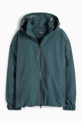 Regenjacke mit Kapuze - wasserdicht