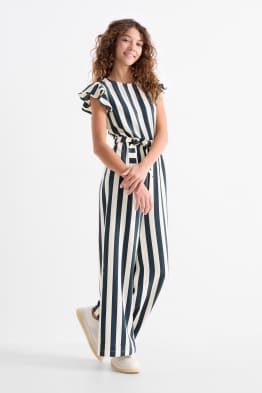 Jumpsuit - striped