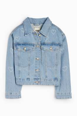 Cœur - veste en jean