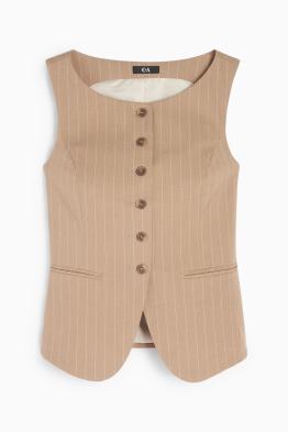 Business waistcoat - pinstripes