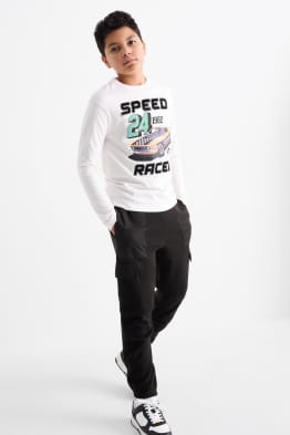 Pantaloni sportivi cargo