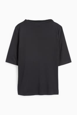 Langarmshirt - gerippt