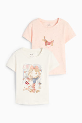 Set van 2 - hondje - T-shirt