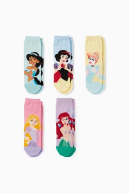 Multipack 5er - Disney Prinzessin - Socken mit Motiv