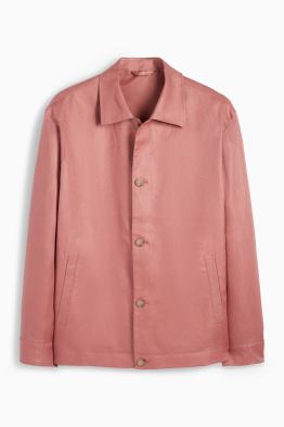 Giacca camicia di lino