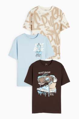 Lot de 3 - graffiti - T-shirts