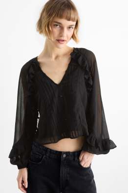 Chiffon-Bluse