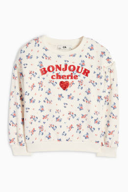 Fleurs - sweat