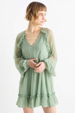 Chiffon-Kleid