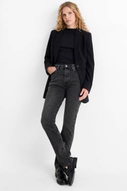 Vintage straight jean - mid waist - LYCRA®