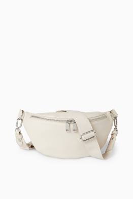 Bolso bandolera con correa extraíble - polipiel