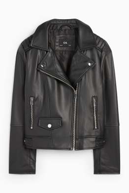 Biker jacket - faux leather