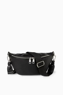 Bolso bandolera con correa extraíble - polipiel