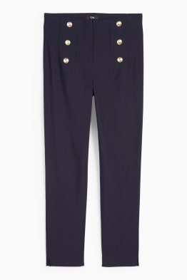Stoffhose - High Waist - Slim Fit