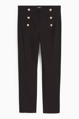 Stoffhose - High Waist - Slim Fit