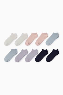 Pack de 10 - calcetines tobilleros