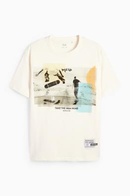 Monopatinadores - camiseta de manga corta