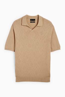 Poloshirt - strukturiert