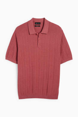 Poloshirt - strukturiert